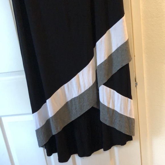 Beautiful black high low dress size 3X NWT - Picture 3 of 6